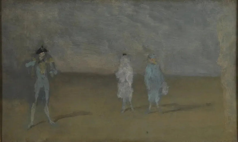 Armonia in blu: il duo - James Abbott McNeill Whistler