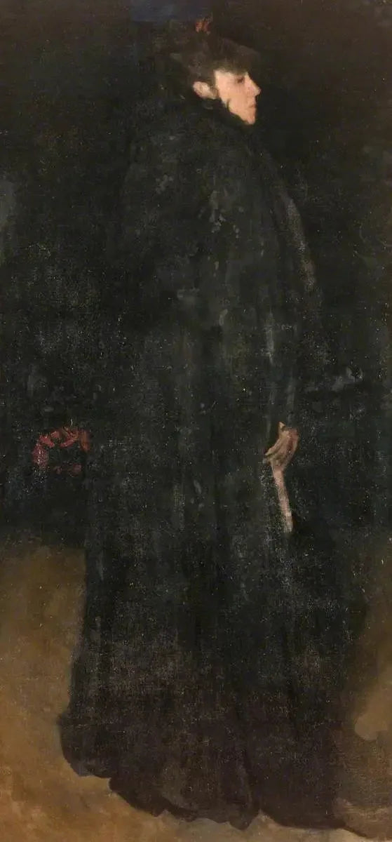 Armonia in nero: Miss Ethel Philip - James Abbott McNeill Whistler