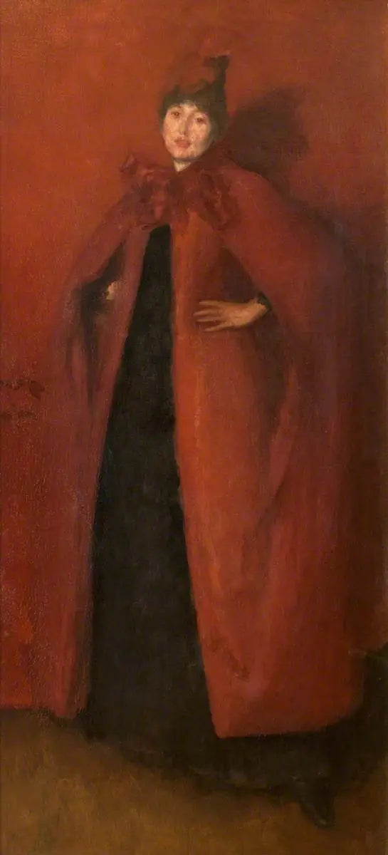 Armonia in rosso: Luce della lampada - James Abbott McNeill Whistler