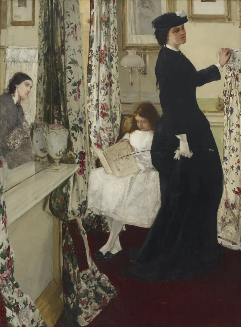 Armonia in verde e rosa: la sala della musica - James Abbott McNeill Whistler