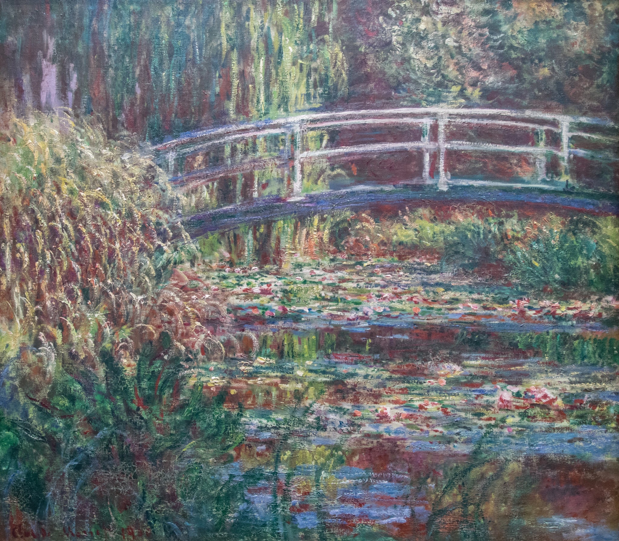 Le Bassin aux nymphéas, harmonie rose de Claude Monet, 1900 – Musée d’Orsay, W1629