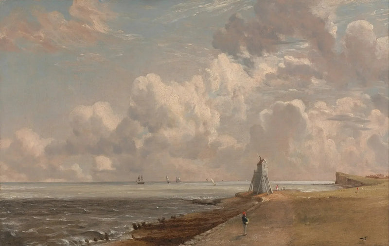 Harwich : il faro basso e Beacon Hill - John Constable