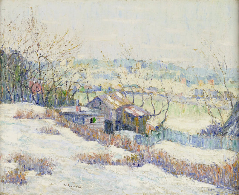 Fiume Harlem superiore - Ernest Lawson