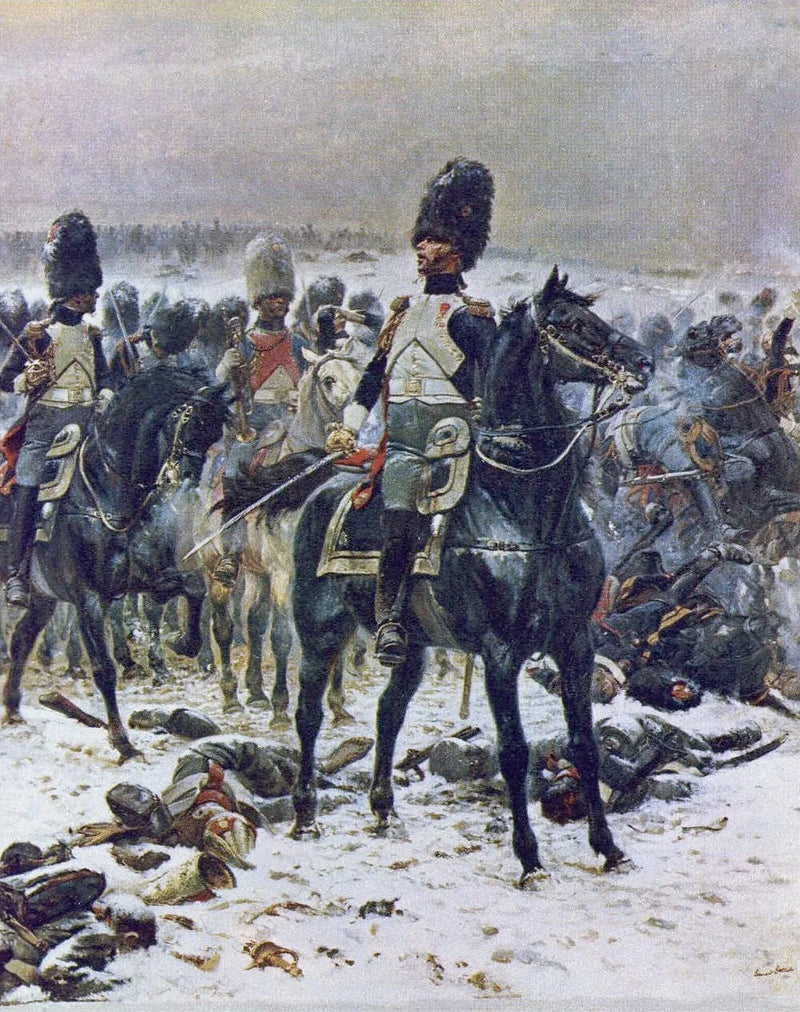 Alza le teste! il colonnello Lepic a Eylau il 8 febbraio 1807 - Édouard Detaille