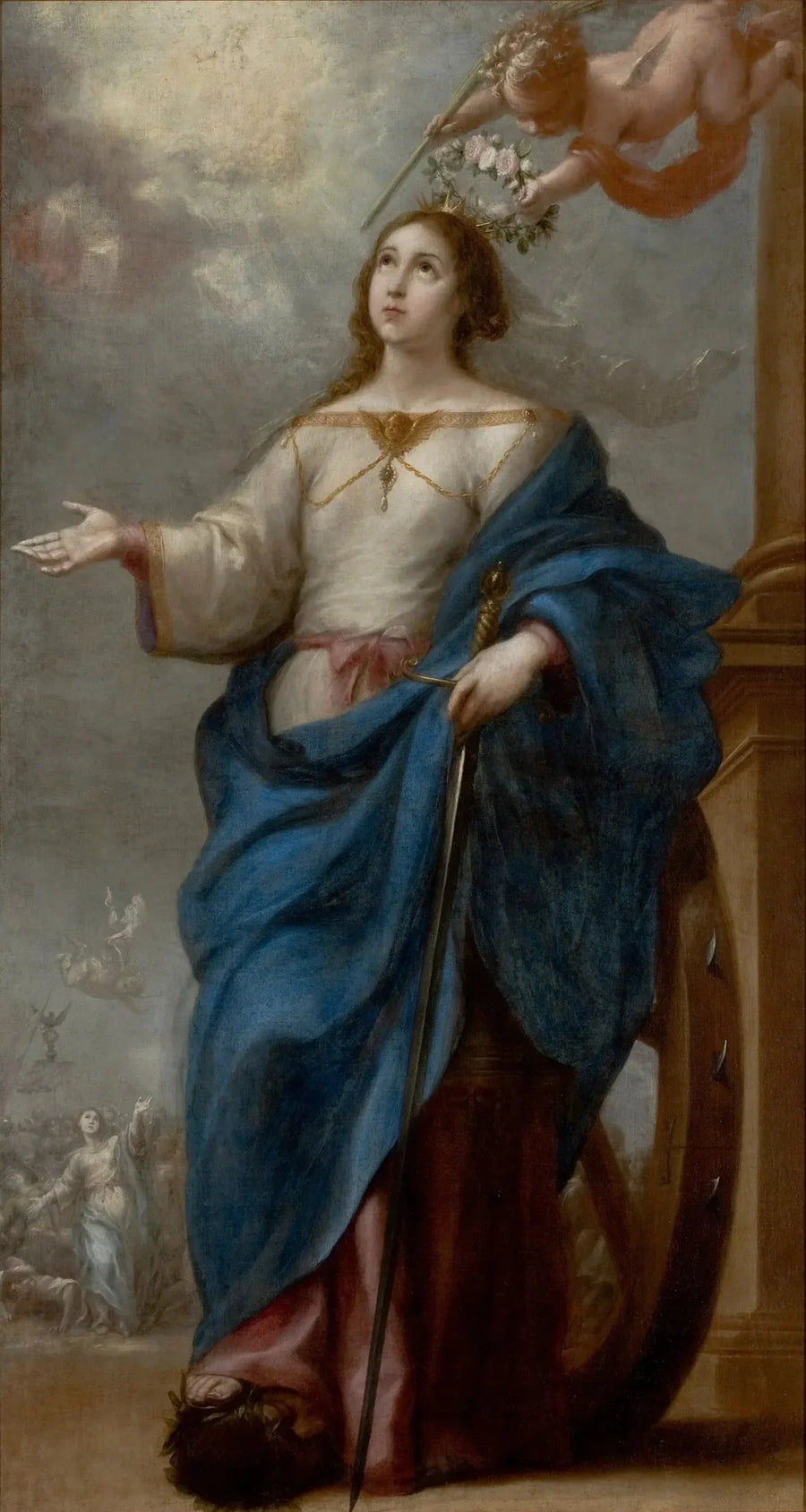 Santa Caterina d'Alessandria - Bartolomé Esteban Murillo