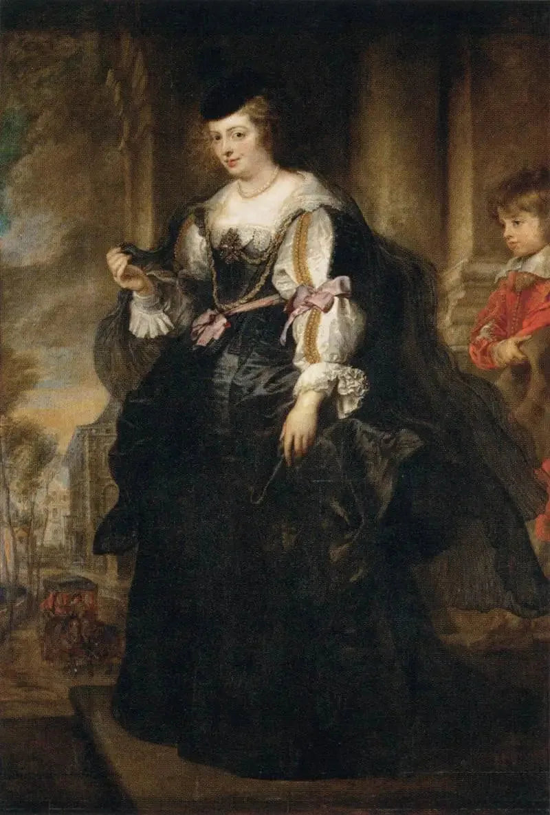 Hélène Fourment au carrosse - Pietro Paolo Rubens