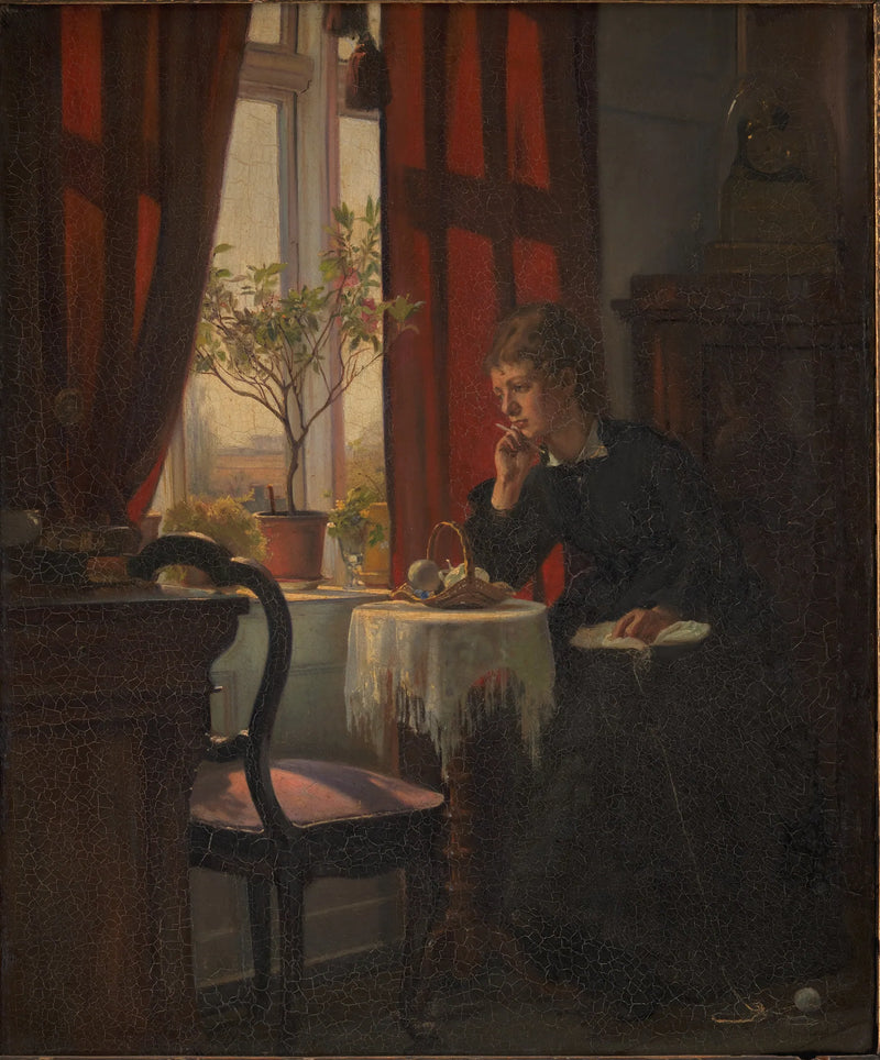 Helga Johansen, sorella di artisti - Viggo Johansen