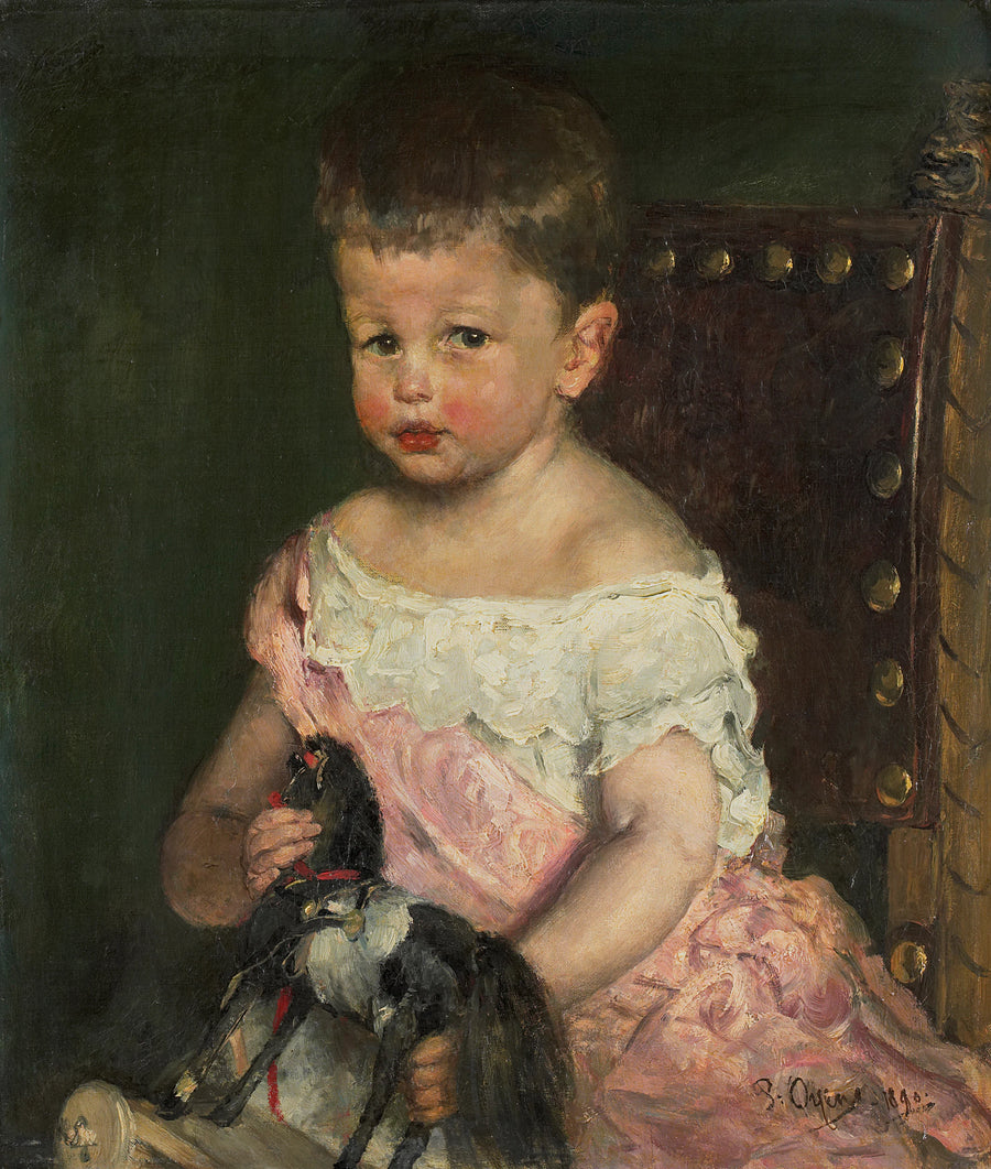 Hendrik Waller (1887-1951), à l'âge de trois ans - Pieter Oyens