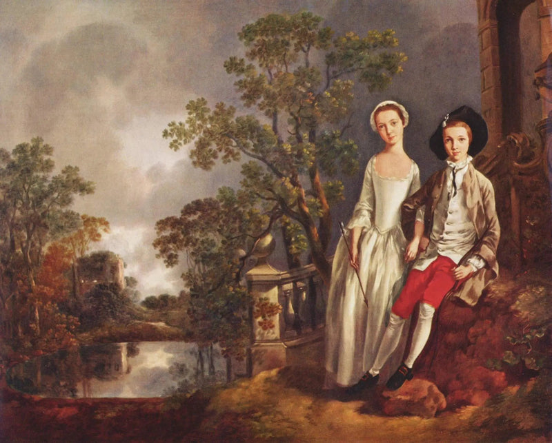 Heneage Lloyd e sua sorella - Thomas Gainsborough