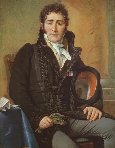 Henri Amédée Mercure de Turenne d'Aynac (1776-1852) - Jacques-Louis David image 1 reproduction artisanale de tableau