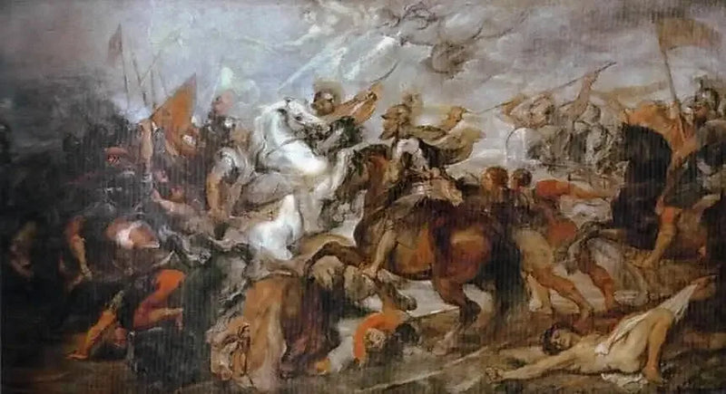 Enrico IV alla battaglia di Ivry, il 14 marzo 1590 - Peter Paul Rubens