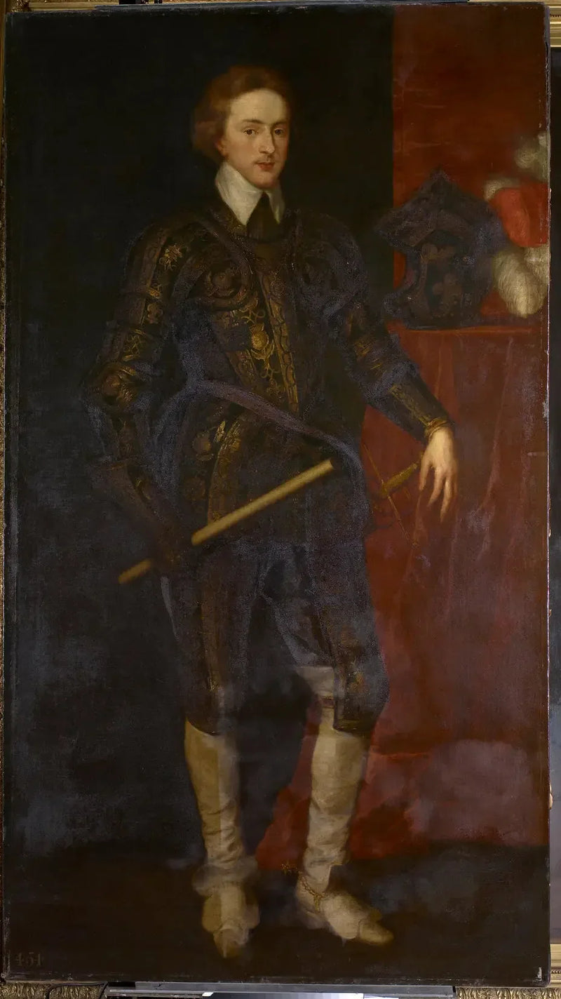 Henri, principe di Galles, figlio di Giacomo I e VI (1594-1612) - Antoine van Dyck