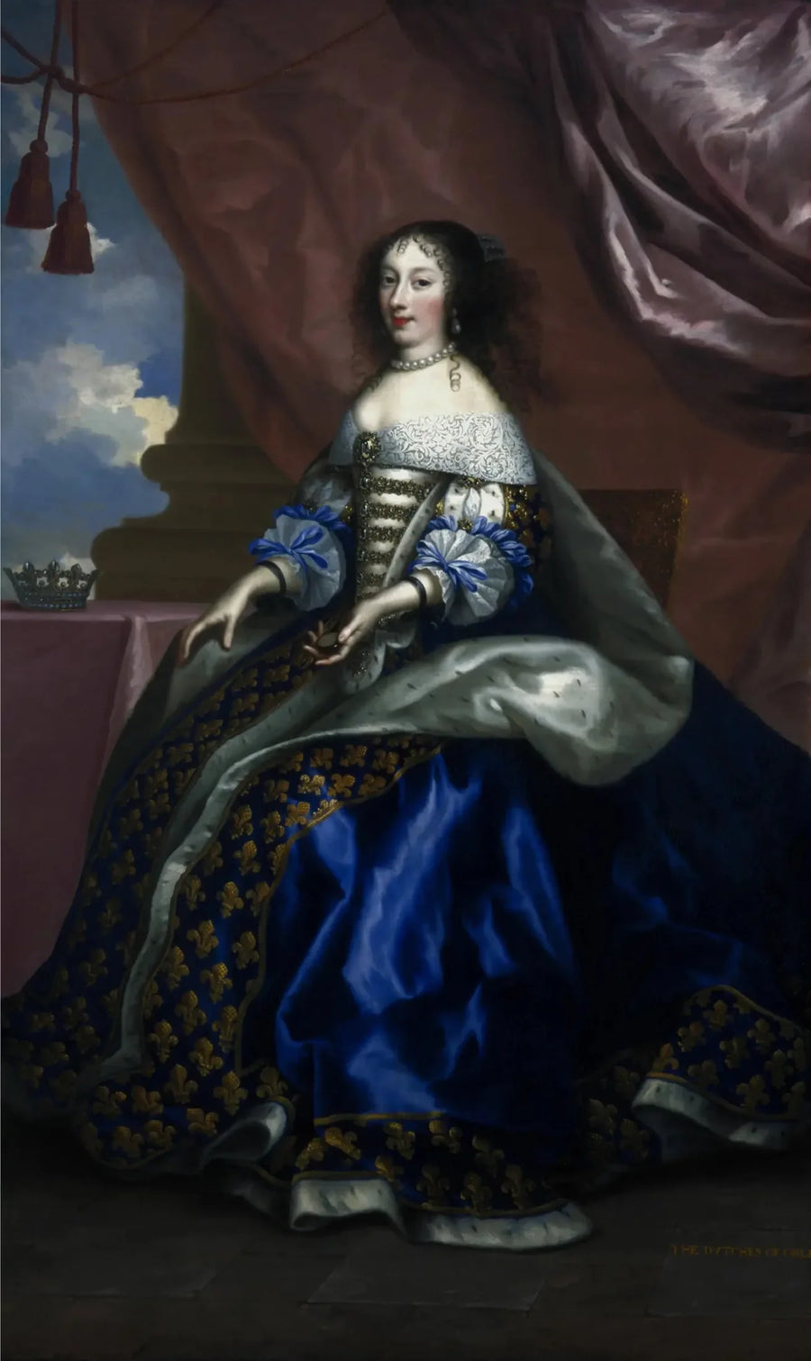 Henriette Anne, duchesse d'Orléans, 1644 - 1670. Quinta figlia di Carlo I - Jean Nocret
