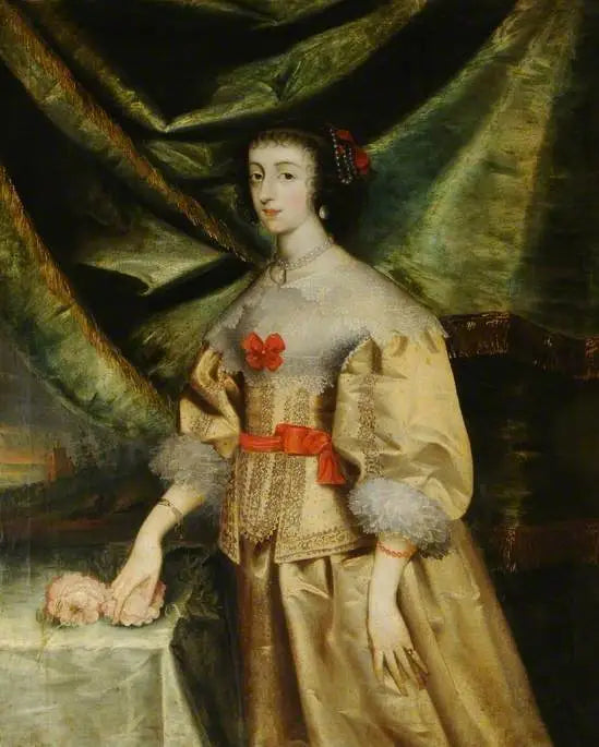 Henriette Marie (1609–1669) - Antoine van Dyck