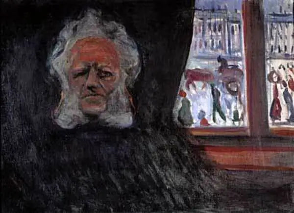 Henrik Ibsen al Grand Café - Edvard Munch