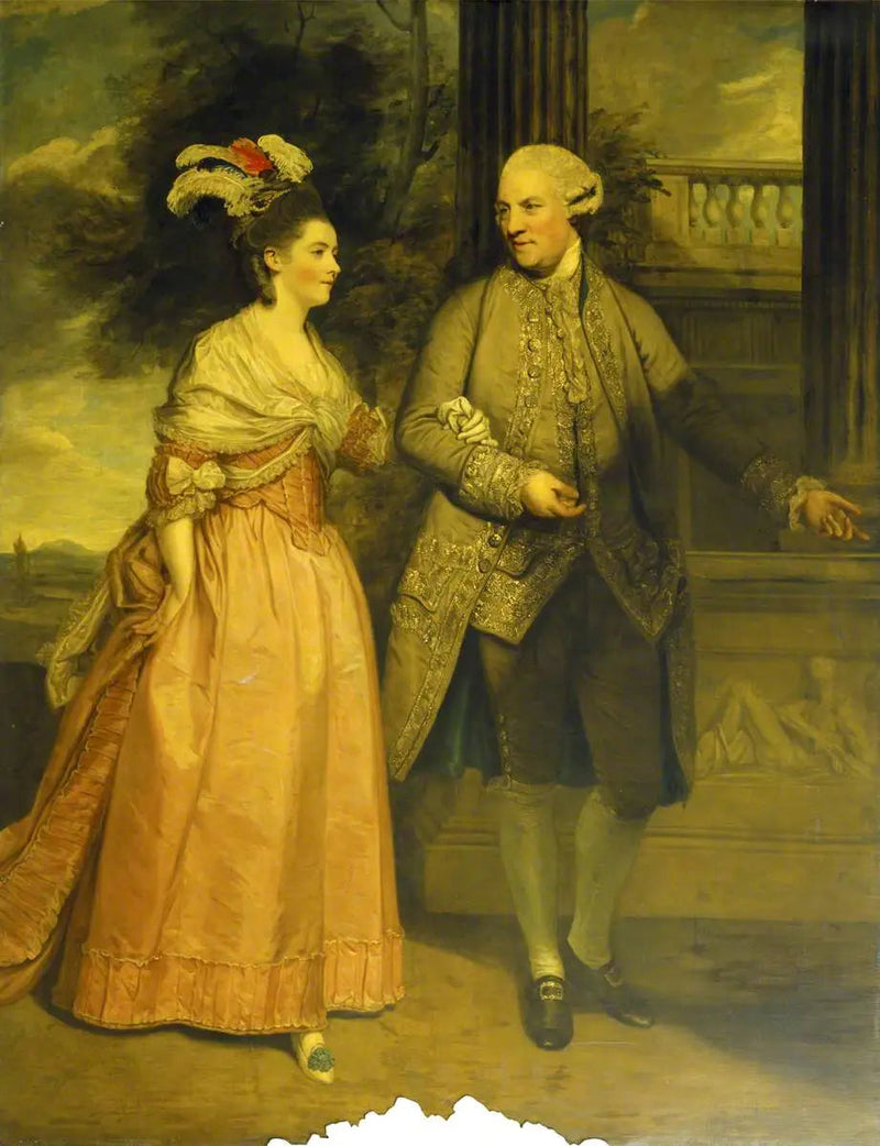 Henry Loftus, 1er conte d'Ely (1709-1783) e sua moglie Frances Monroe, contessa d'Ely (deceduta nel 1821) - Joshua Reynolds