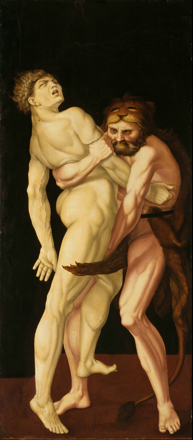 Ercole e Antèo - Hans Baldung Grien