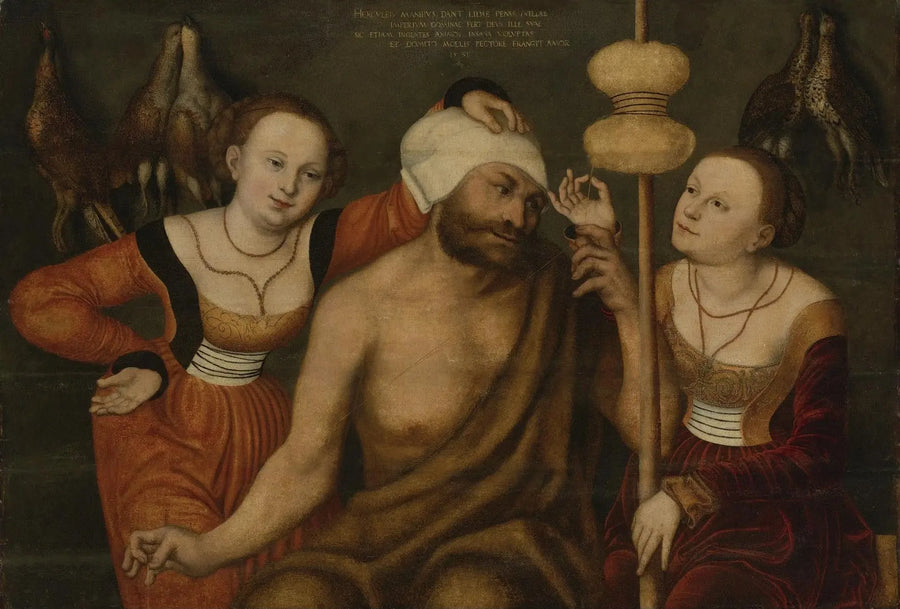 Ercole e Omfale - Lucas Cranach il Vecchio