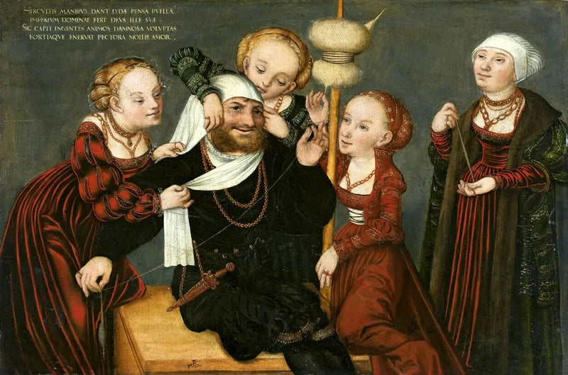 Ercole e Omfale - Lucas Cranach il Vecchio
