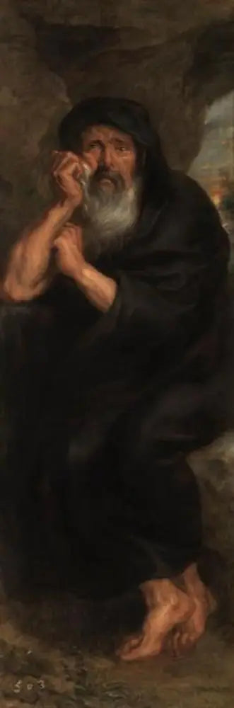 Eraclito, il filosofo che piange - Peter Paul Rubens