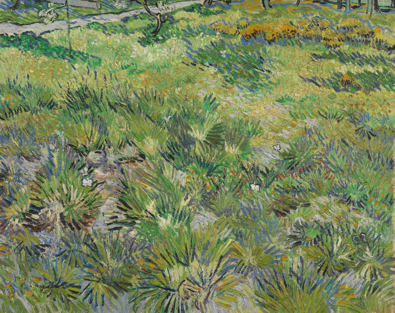 Erba alta con farfalle - Vincent van Gogh