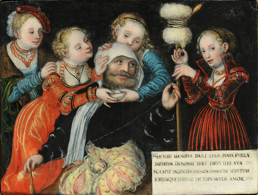 Ercole con Omfale - Lucas Cranach il Vecchio