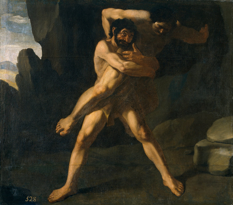 Ercole combattente con Antée - Francisco de Zurbarán