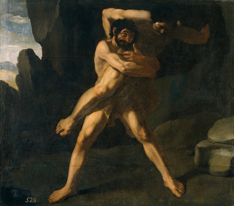 Ercole combattente con Antée - Francisco de Zurbarán