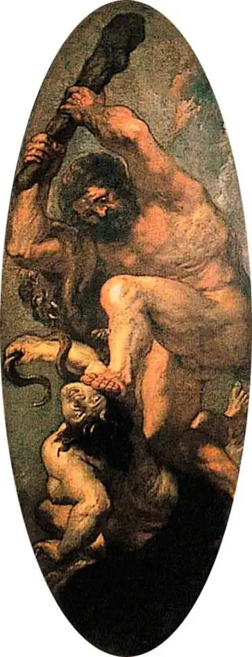 Ercole schiaccia la discordia - Peter Paul Rubens