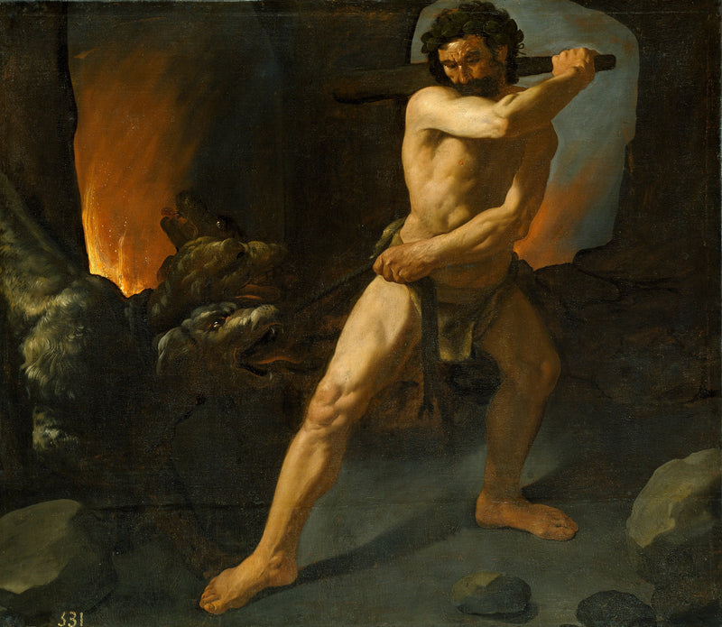 Ercole e Cerbero - Francisco de Zurbarán