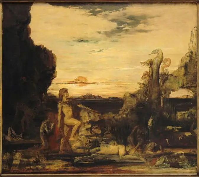 Ercole e l'Hidra di Lerna - Gustave Moreau