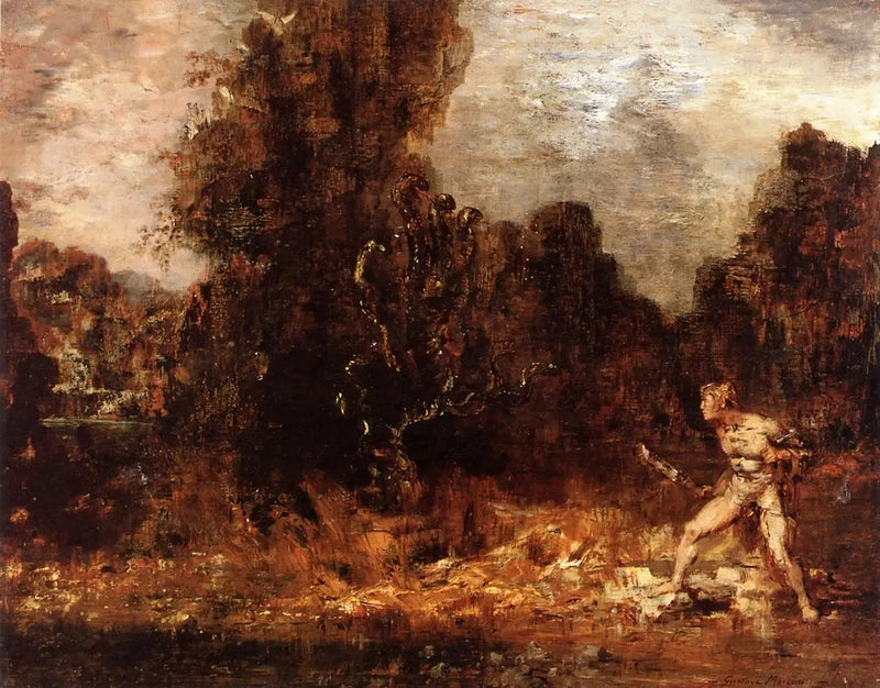 Ercole e l'Hidra di Lerna - Gustave Moreau