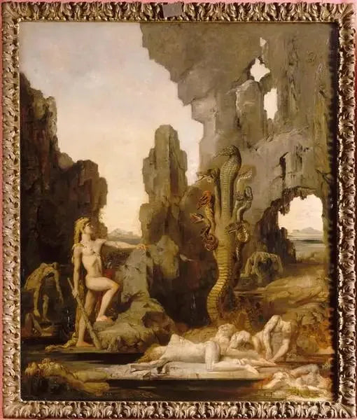 Ercole e l'Hidra di Lerna - Gustave Moreau