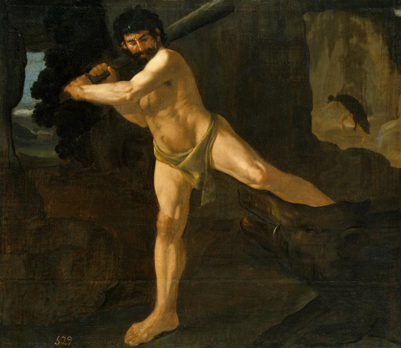 Ercole e il cinghiale di Erimanto - Francisco de Zurbarán