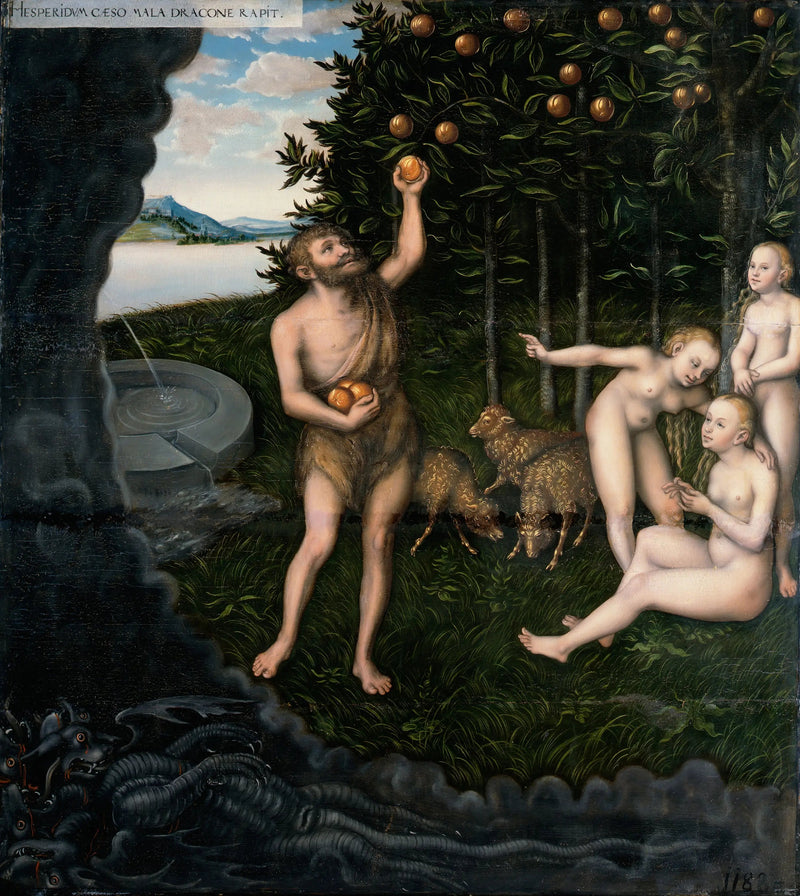 Ercole e le Esperidi - Lucas Cranach il Vecchio