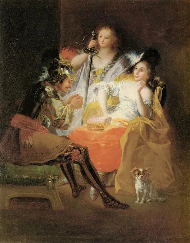 Ercole e Omphale - Francisco de Goya