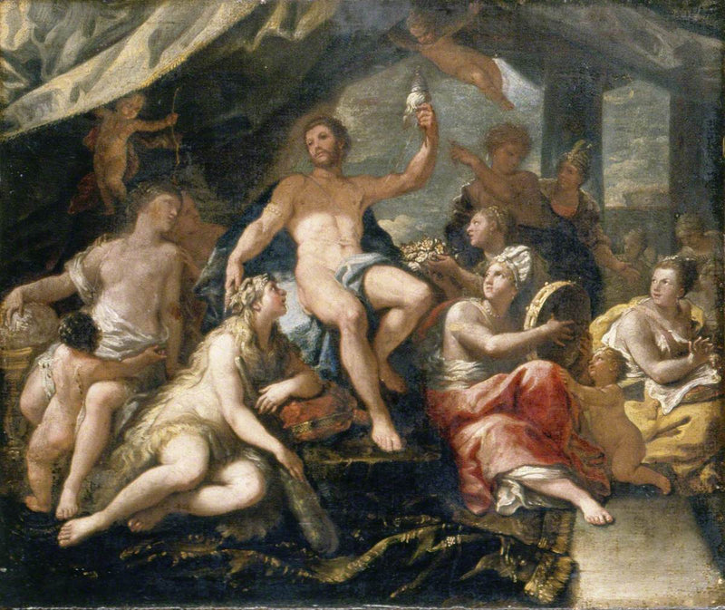 Ercole e Omfale - Luca Giordano