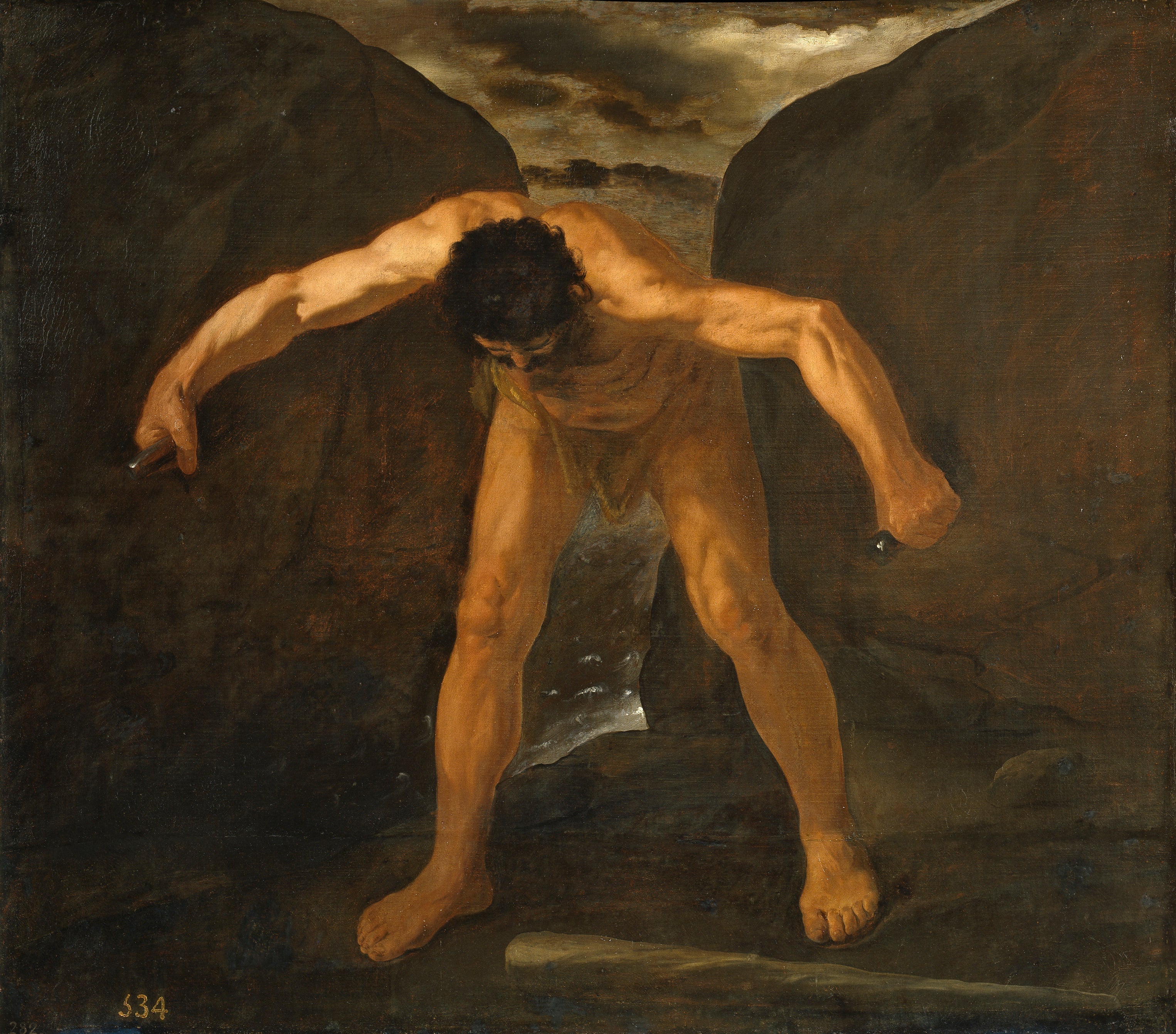 Hercule séparant les monts Calpe et Abyla - Francisco de Zurbarán - Alpha Reproduction