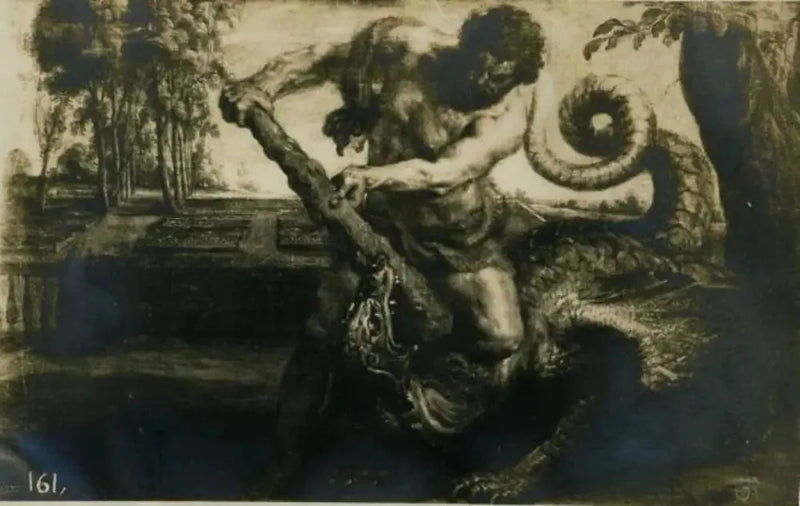 Ercole che uccide il drago nel giardino delle Esperidi - Peter Paul Rubens