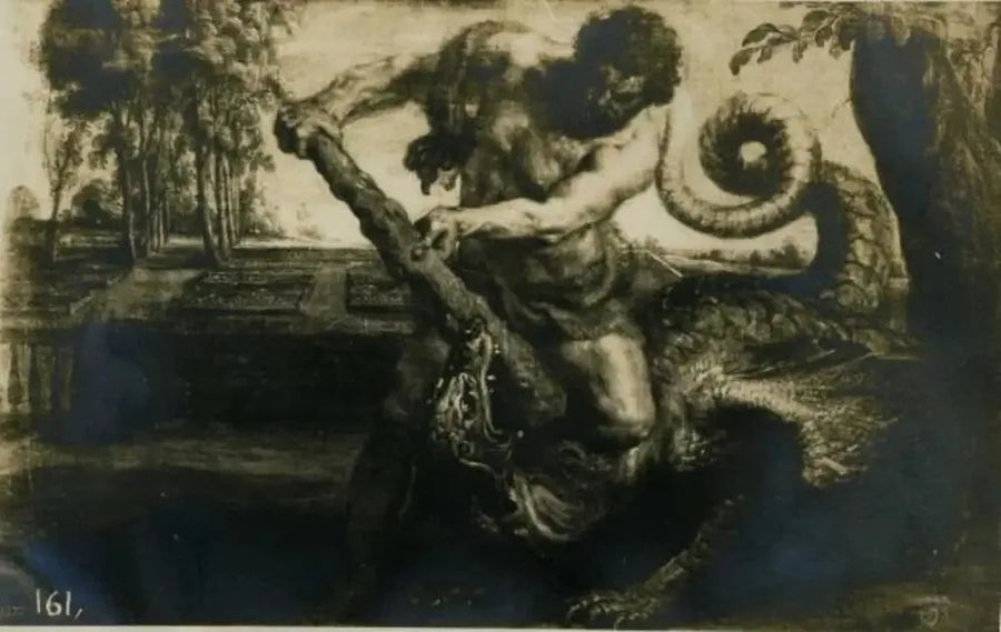 Ercole che uccide il drago nel giardino delle Esperidi - Peter Paul Rubens