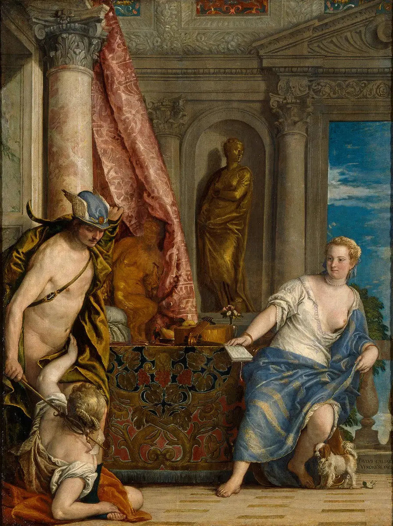 Hermès, Hersé e Aglauros - Paolo Véronèse