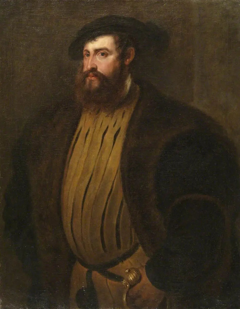 Hernan Cortez (?) (dopo Tiziano) - Peter Paul Rubens