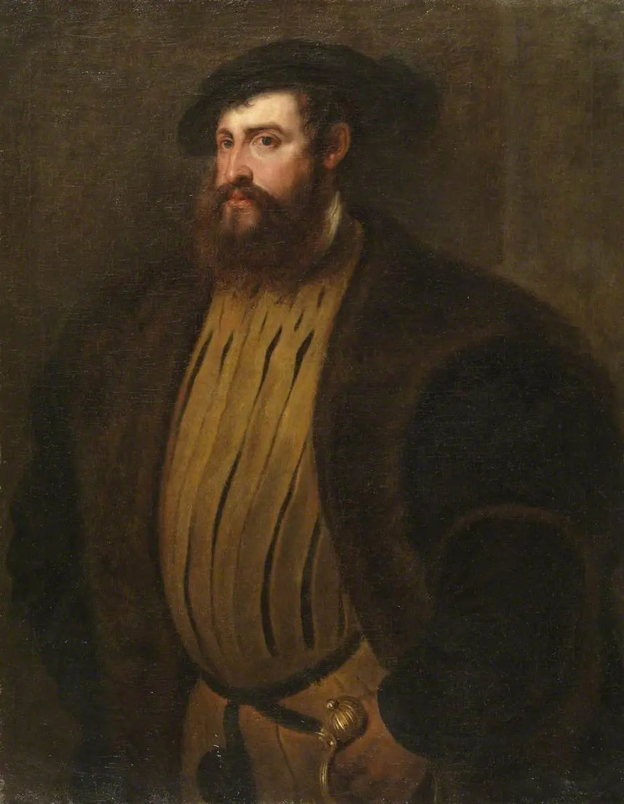 Hernan Cortez (?) (dopo Tiziano) - Peter Paul Rubens