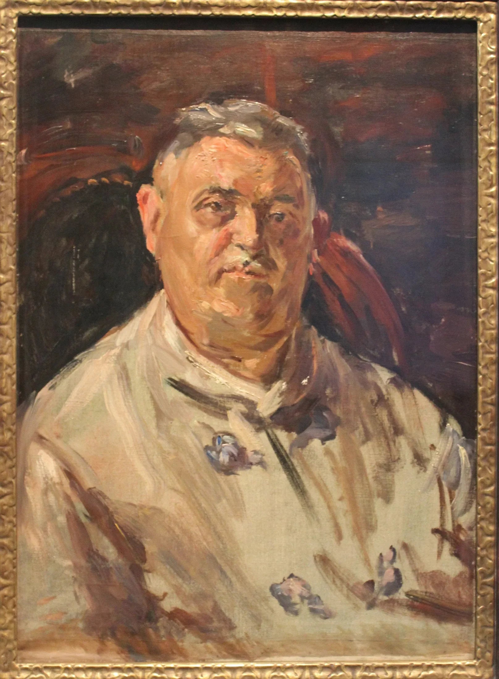 Herrenbildnis - Lovis Corinth image 1 reproduction de peinture à l’huile
