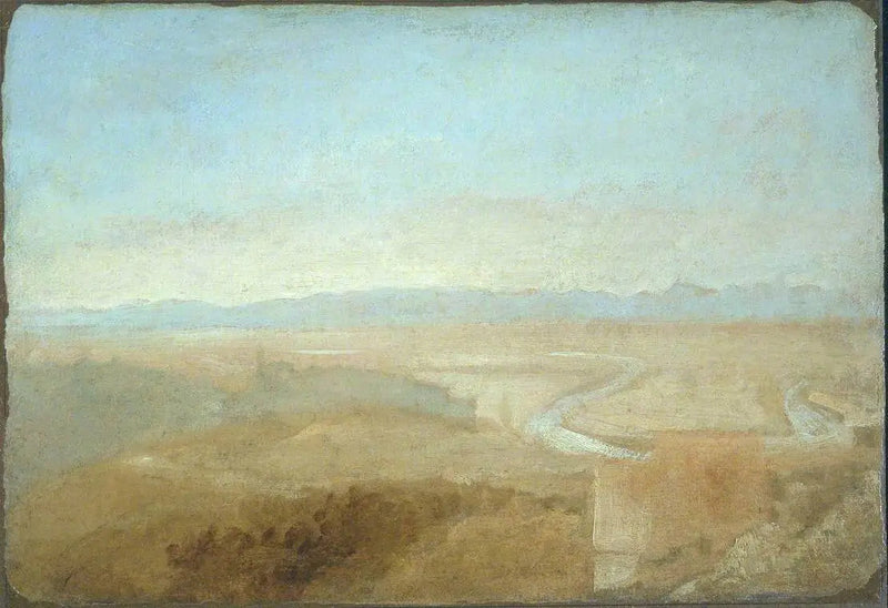 Città Collinare ai Margini della Campagna - J. M. W. Turner