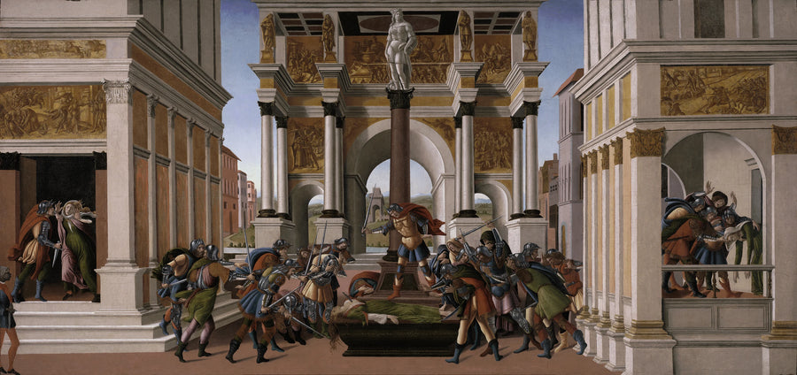 La Tragedia di Lucrezia - Sandro Botticelli