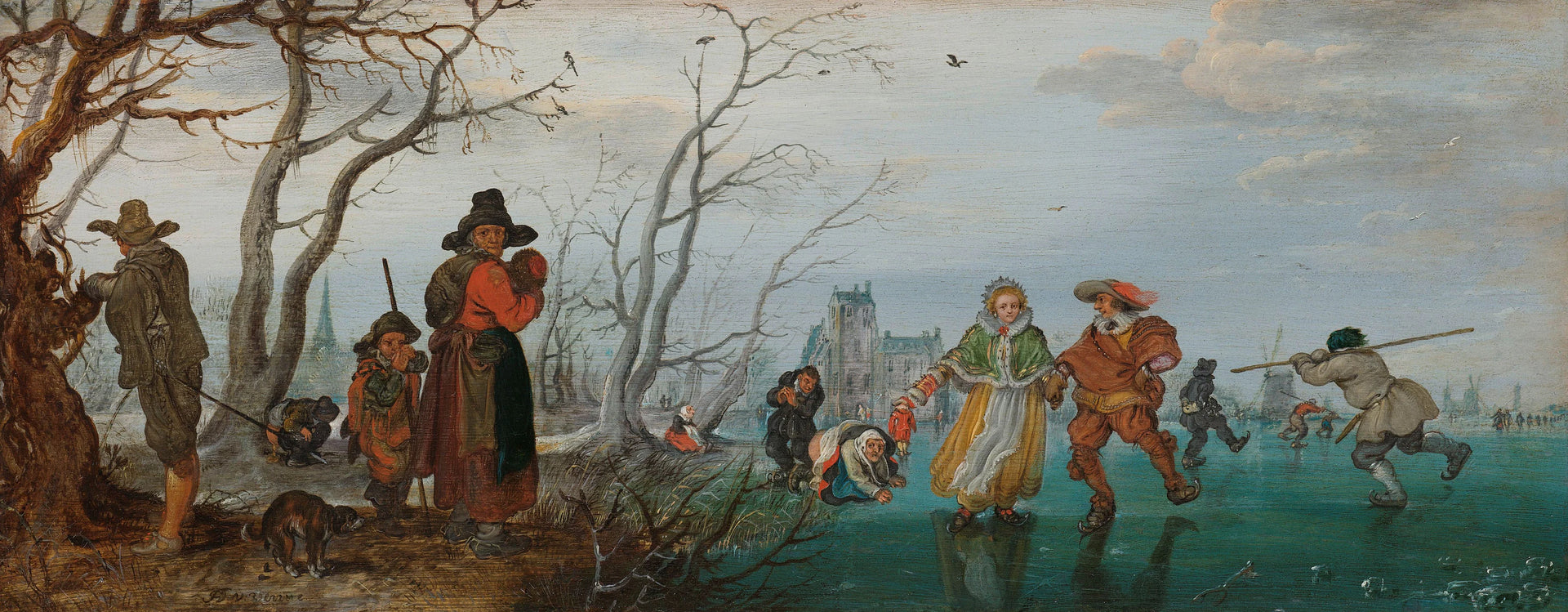 Hiver - Adriaen Pietersz van de Venne