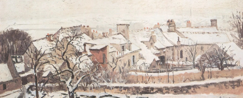 Inverno - Camille Pissarro