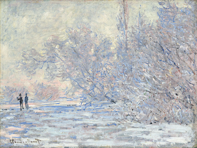 Inverno a Giverny - Le Givre W963 - Claude Monet