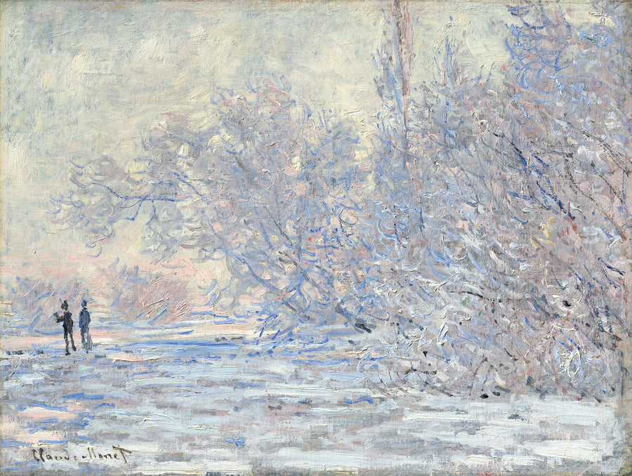 Inverno a Giverny - Le Givre W963 - Claude Monet